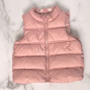 Baby Gap Pink Puffer Vest